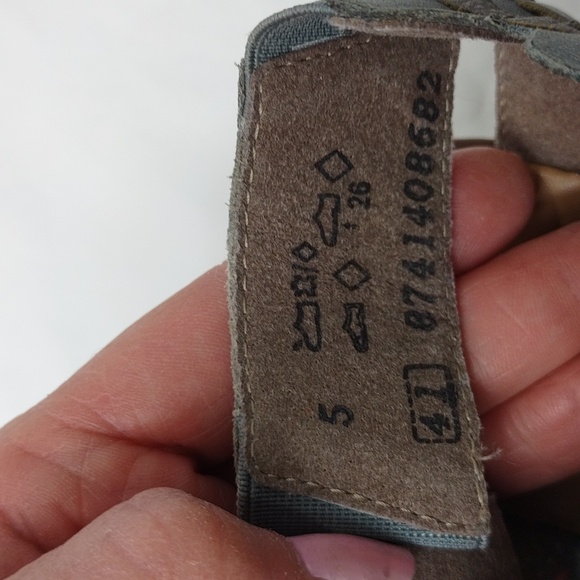 Reiker Women's Sina 78 Antistress Slingback Sandals EU 41 US 10-10.5 Blue/ Grey - Picture 6 of 16